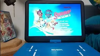 Opening/Menu Walkthroughs Of Paw Patrol: Summer Rescues DVD From 2018😎☀️🌊🏝🏖🕶