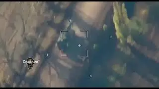 056 Lancet drone damaged enemy engineering vehicle IMR-2
