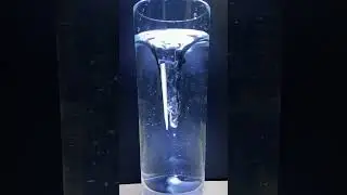 The toothpick falls into the water and falls into the whirlpool. Guess what happen#vortex #whirlpool