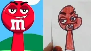 My Sprunki OC M&M's Red phase 1