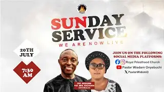 Sunday 1st Service || Testimonies || 20-07-2025 || Pastor Wisdom Onyebuchi Ministering Live
