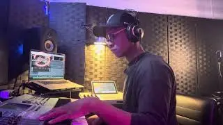 Making a Fusion Lo-Fi Hip-Hop Beat | MPC X SE + Yamaha Motif XS | No Talking