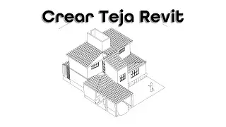 COMO PONER TEJA EN REVIT | &iexcl;Aprende a poner tejas en 3D f&aacute;cil y r&aacute;pido!