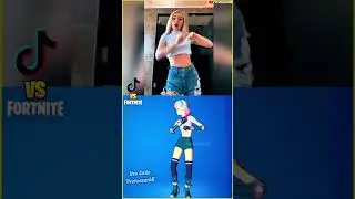 Fortnite Out West Emote In Game Vs IRL (Tiktok) Perfectly Synced 🍑😘😍