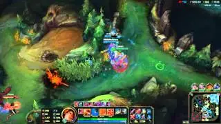 The Miss Fortune ult from hell!
