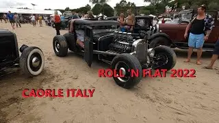 Roll 'n Flat Beach Race 2022 in Caorle Italy - one of the best hot rod meets in Europe