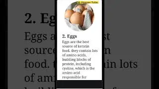 Best Keratin Rich Foods #shorts