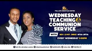 TEACHING & CCOMMUNION SERVICE WITH REV. NTIA I. NTIA || 29TH OCT. 2025