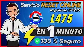 ✅ Error almohadillas EPSON L475? 🔒 Servicio ONLINE Seguro y R&aacute;pido 🚀