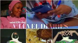 A-LEVEL DIARIES ep3||mini eid vlog,I fell sick,final mock exam!muslim college student