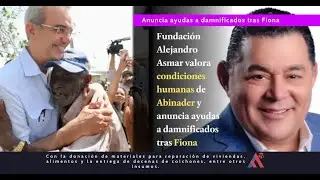 El Dr. Alejandro Asmar resalt&oacute; este lunes las condiciones humanas  que posee  Luis Abinader