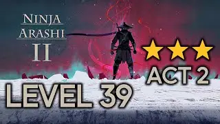 Ninja Arashi 2 Act 2 Level 39 Full Gameplay (3 Stars)