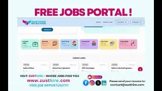 Free Job Portal In India #tranding #remotejobs #jobsearch #