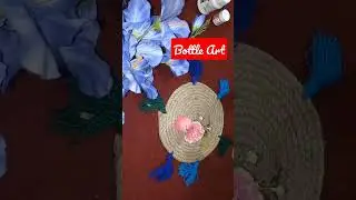 Fabric Bottle Craft #shorts #shortsvideo #viralshorts #bottleart