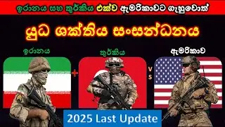 ඉරානය සහ තුර්කිය සමග ඇමරිකාවේ යුධ ශක්තිය / Iran+Turkey vs USA military power Comparison