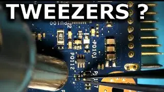 Tweezers for micro soldering