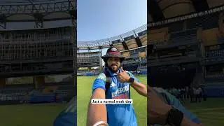 Working at Wankhede Stadium | Mumbai Indians | #ipl2025 #sportsjobs #cricket #indiancricketteam #ipl