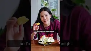 Trying jackfruit for the first time
