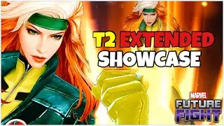 F2P BUILD T2 EXCALIBUR ROGUE TAKES DOWN THANOS, QUICKSILVER & PROXIMA MIDNIGHT l Marvel Future Fight