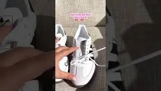 Adidas Samba DIY lacing tutorial - brb gonna do this to all of my sneakers 🤭🎀