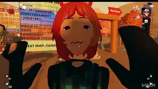 JoseV50 vs Toxic Girl named Hollie (and the end is crazy) | Rec Room