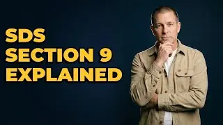 What Chemical Properties Are Found In SDS Section 9?