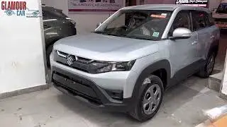 Обновление оригинальных аксессуаров MARUTI для BREZZA 2023 в Бангалоре | Подлокотник, рулевое управление, USB-порт и многое другое
