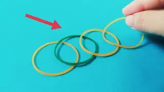 DIY IDEAS | 5 Simple Ideas With Rubber Band | Life Hacks