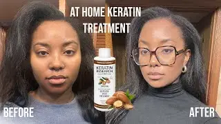 At home Keratin Hair Treatment