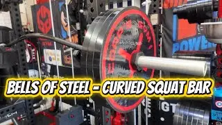Распаковка и первые впечатления | Новый изогнутый гриф для приседаний | Bells of Steel