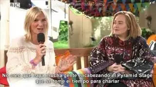 [SUB-ESP] Adele - Entrevista @ Glastonbury.