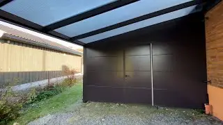 CARPORT med Redskapsbod