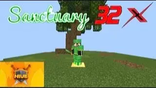 I tried using Sanctuary 32x Pack in Minecraft