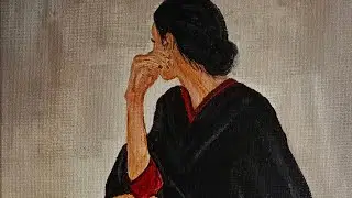 Solitude - #painting #ytshorts #acrylicscenery #art #ytviral #artistsoftiktok
