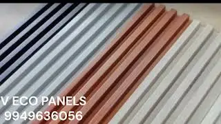 v eco panels#acrylic #pvc #wpc #flutedpanel #timber #charcoal #beddings #3danimation #3danimation