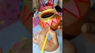Matka painting idea #shortsviral #diy #artscraft #art #painting#craft #viralshort#viralvideo#video