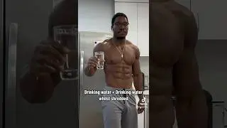 Drinking Water Whilst Shredded #bodybuilding #aesthetic #fitness #physique #bodyfat #winning