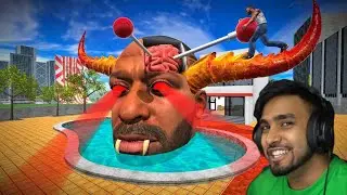 Controlling Giant Devil Franklin Head - INDIAN BIKES DRIVING 3D