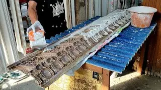 Beautiful Gypsum Ornament Making