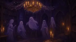 Gothic Midnight Library 👻 Lofi Beats for Night Coding, Reading & Calm Focus