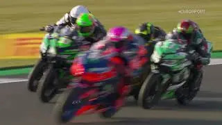 2023 HEL Performance British Junior Supersport Championship, Round 1 - Silverstone, Race1 highlights