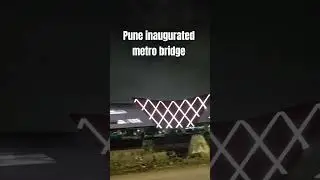 pune new metro station walkway bridge near deccan / z bridge #pune