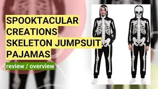 Review: Spooktacular Creations Skeleton Jumpsuit for Halloween Fun!