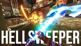 HELLSWEEPER VR Gameplay - SAIRENTO and HADES Roguelike Combat