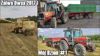 ☆Żniwa Owsiane 2017 u Mikiego! DŁUGA RELACJA!☆Massey Ferguson 3060 & Clayson☆ZKNG S3 #19 GoPro Hero5