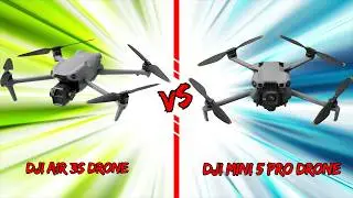 One DJI Drone Wins Clearly | DJI Air 3S Drone VS DJI Mini 5 Pro Drone