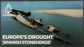 Europe&rsquo;s drought exposes WWII ships, bombs and prehistoric stones
