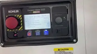 Kohler generator operation