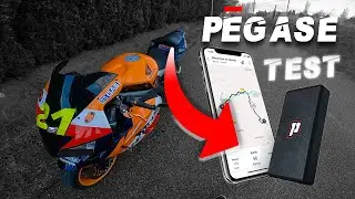 TEST de P&Eacute;GASE MOTO le Traceur GPS (sans abonnement)