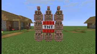 🔴Minecraft - TNT village live  #minecraft #shorts
